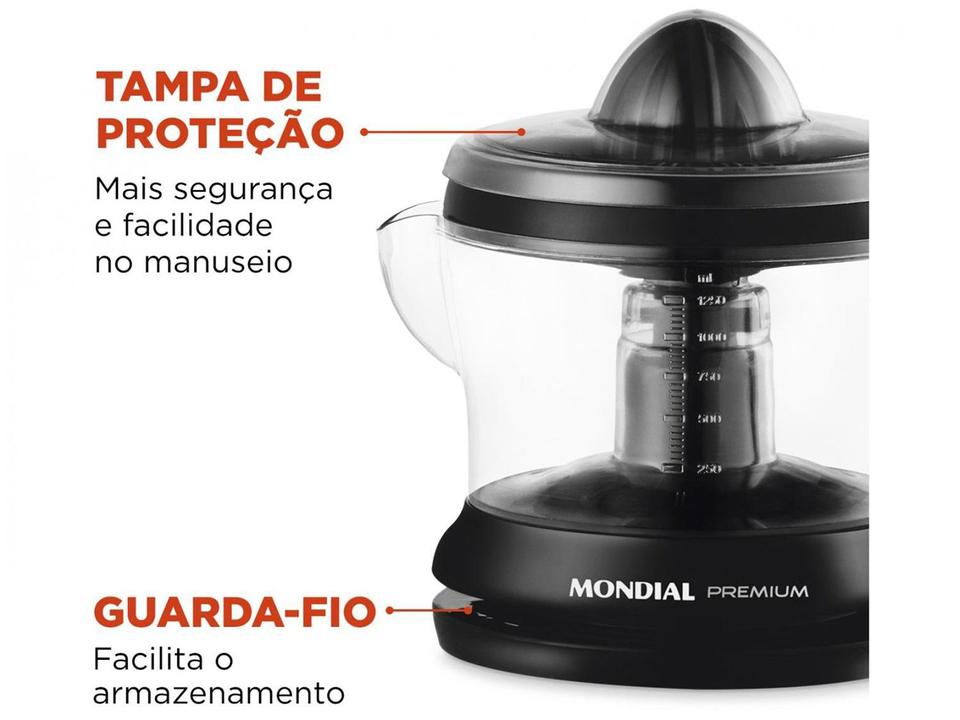 Espremedor de Frutas Mondial E-02 Premium - 4