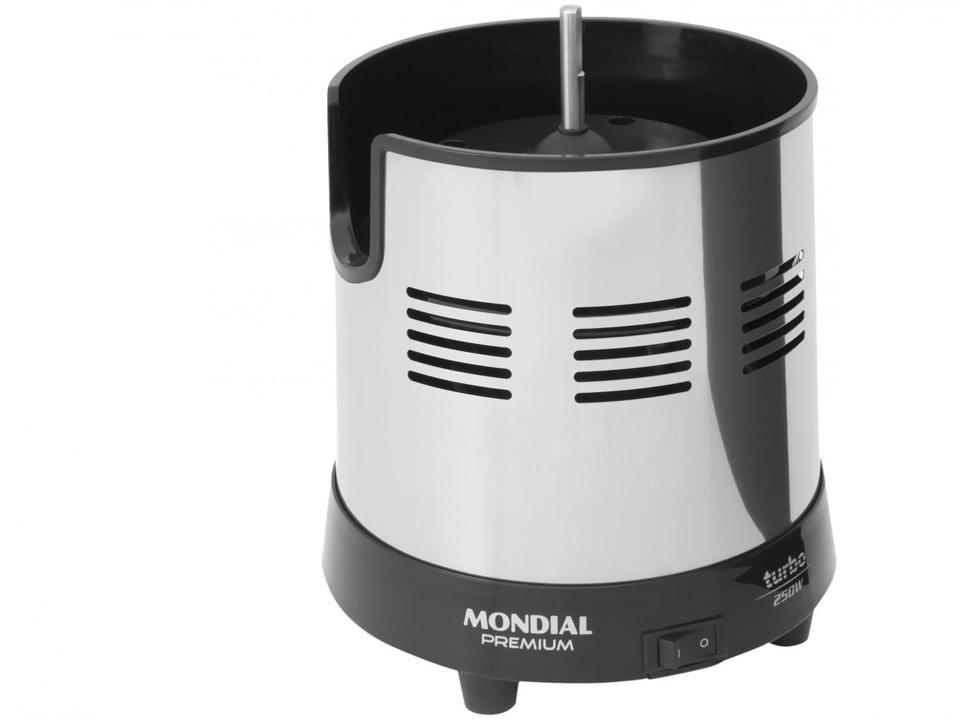 Espremedor de Frutas Mondial Turbo Premium E-10 Elétrico Inox 250W Capacidade 1L - 11