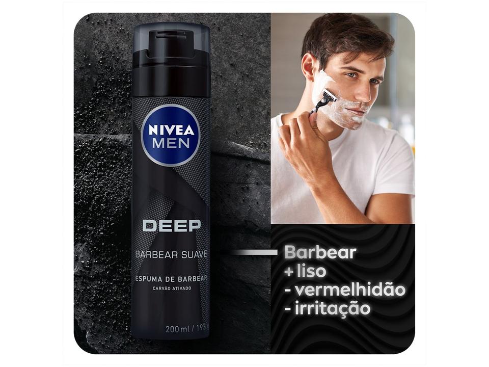 Espuma de Barbear Nivea Men Deep - 1