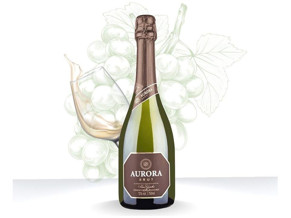 Espumante Branco Aurora Brut 750ml - 2