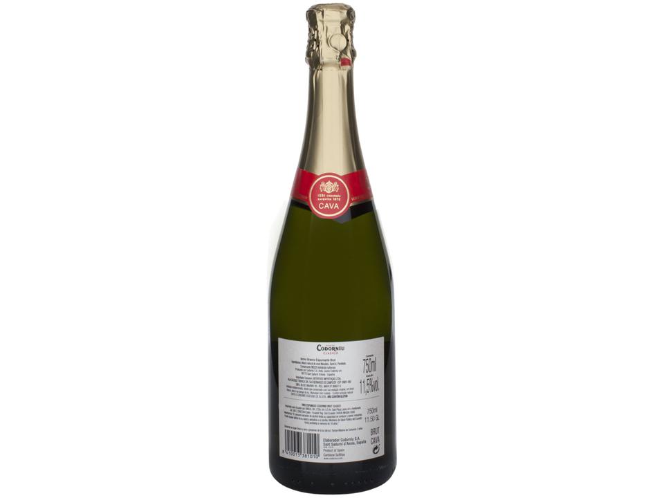 Espumante Branco Brut Codorníu Clasico 750ml - 3