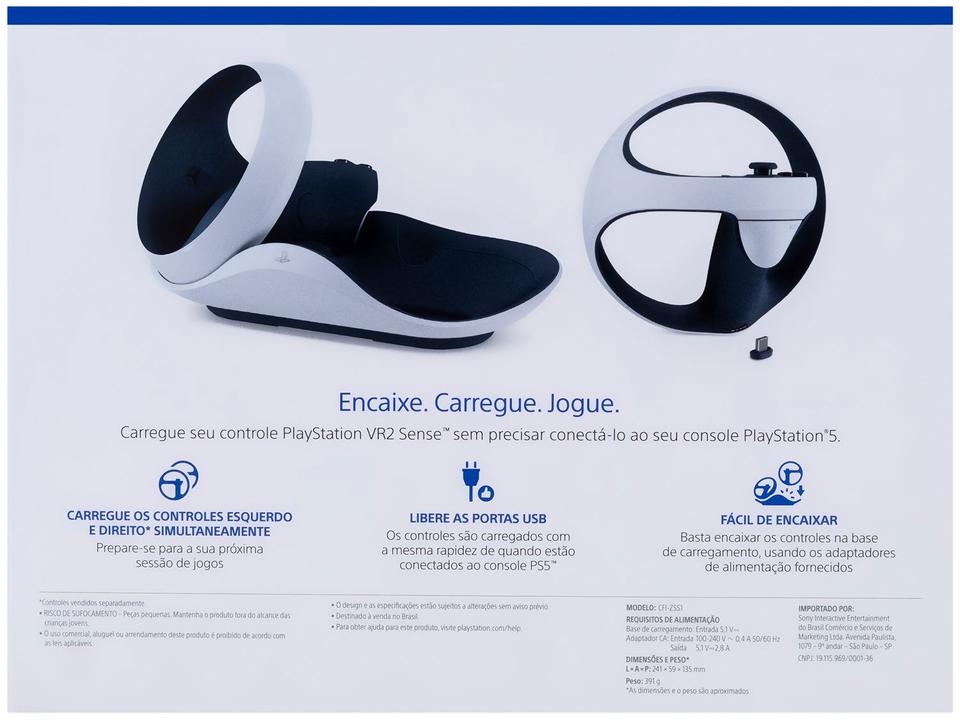 Estação de Carregamento para Controle VR2 - 13