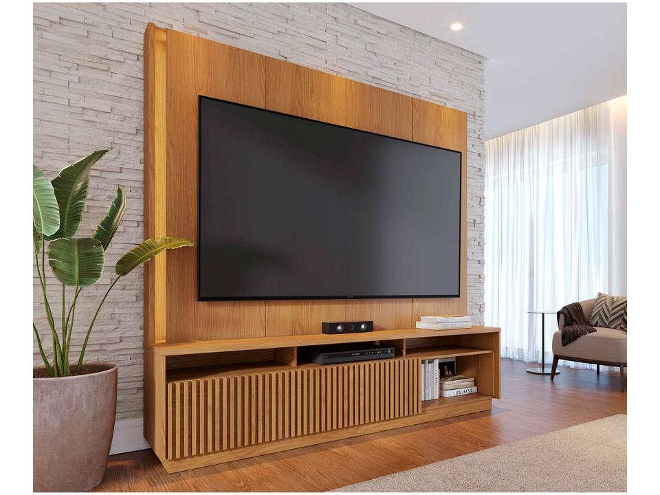 Estante Home para TV até 75" 2 Portas Colibri Jordão - 3