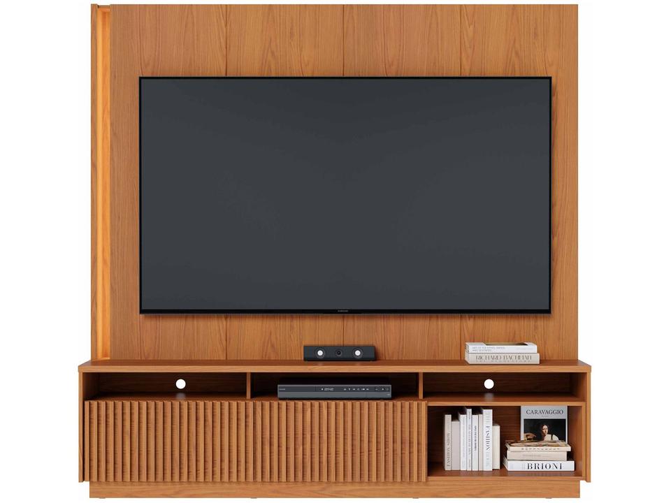 Estante Home para TV até 75" 2 Portas Colibri Jordão - 8