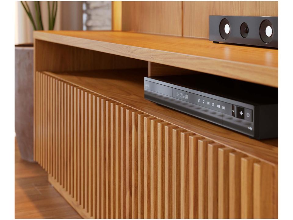 Estante Home para TV até 75" 2 Portas Colibri Jordão - 5