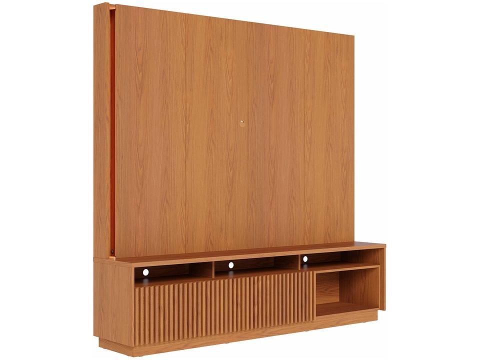 Estante Home para TV até 75" 2 Portas Colibri Jordão - 12