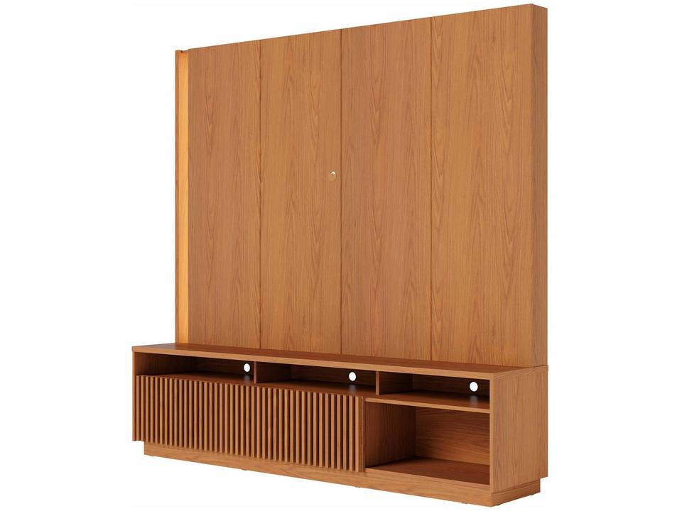 Estante Home para TV até 75" 2 Portas Colibri Jordão - 10