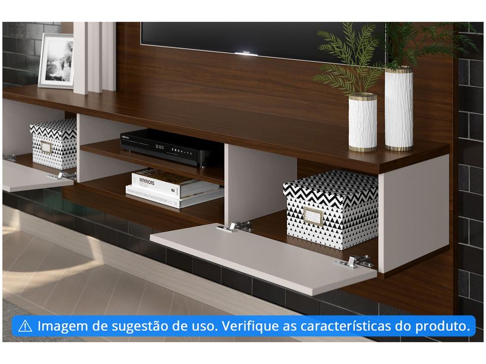 Estante Home Suspenso para TV até 60” 2 Portas - 4