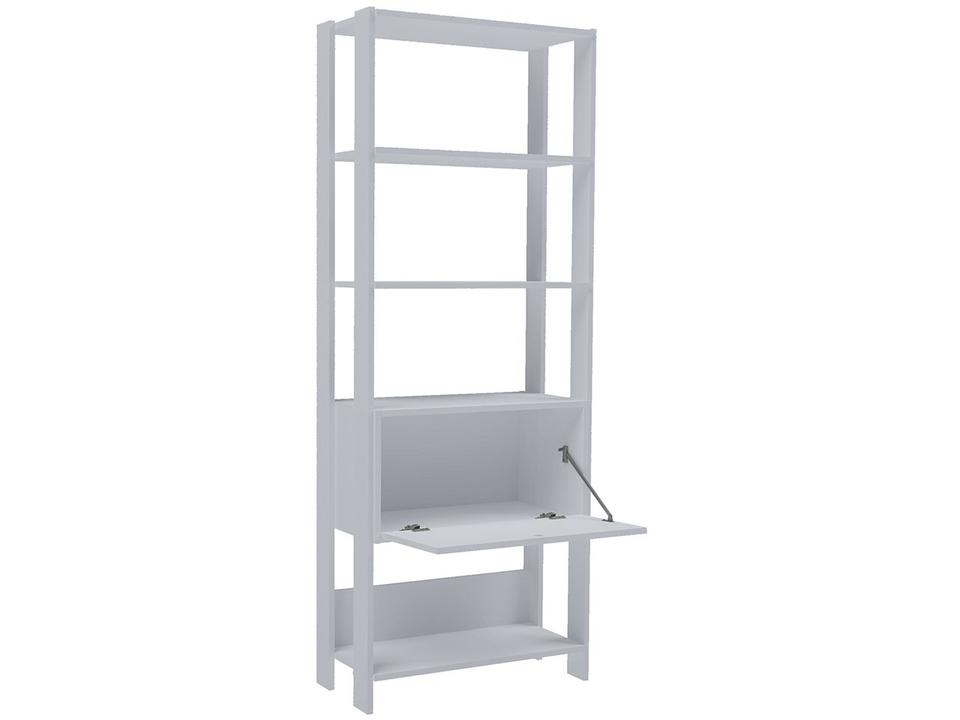 Estante para Livros 1 Porta 4 Prateleiras - 4