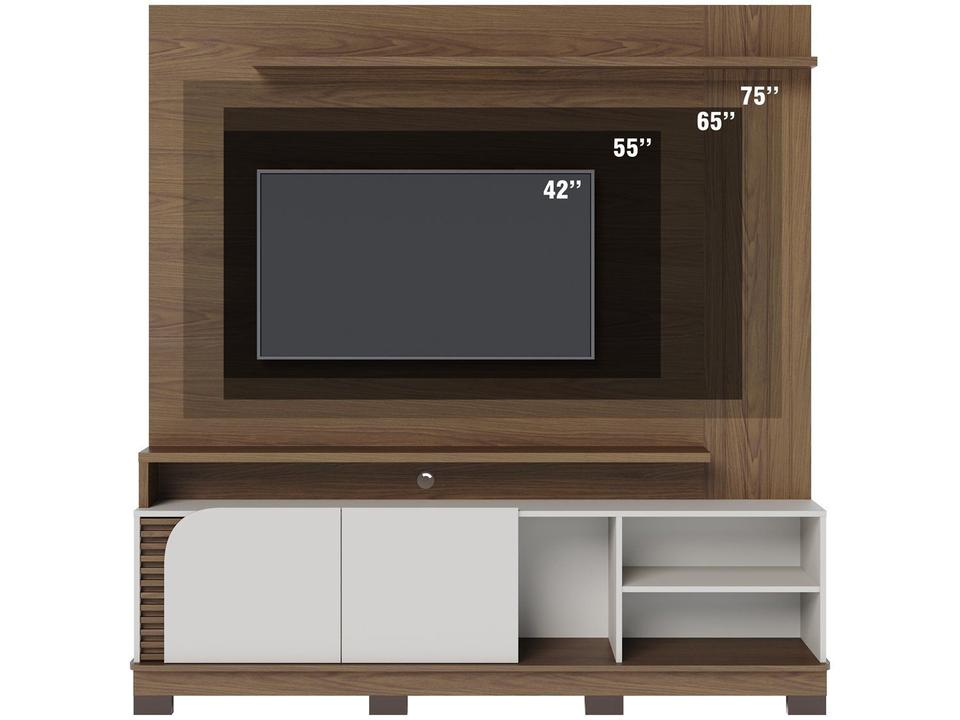 Estante para TV até 75" 2 Portas Colibri Jurerê - 7