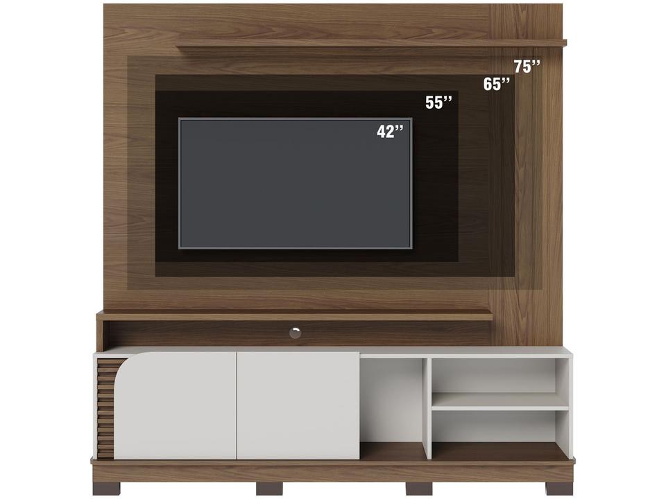 Estante para TV até 75" 2 Portas Colibri Jurerê - 2