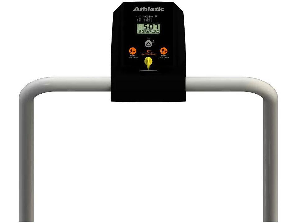 Esteira Ergométrica Elétrica Dobrável Athletic CLE 10 Vel. Máxima 10km/h - 4