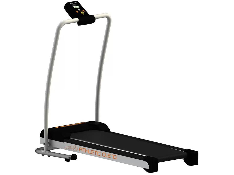 Esteira Ergométrica Elétrica Dobrável Athletic CLE 10 Vel. Máxima 10km/h - 1