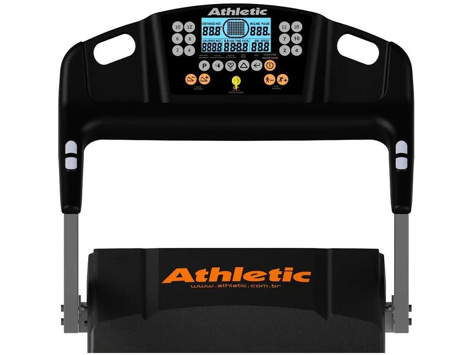 Esteira Ergométrica Elétrica Dobrável Athletic CLE 50 Vel. Máxima 16km/h - 4