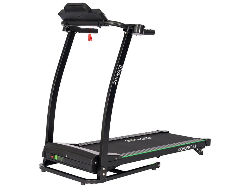 Esteira Ergométrica Elétrica Dream Fitness Concept 2.1i Dobrável Vel. Máxima 14km/h - 6