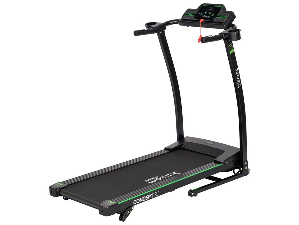 Esteira Ergométrica Elétrica Dream Fitness Concept 2.1i Dobrável Vel. Máxima 14km/h - 10