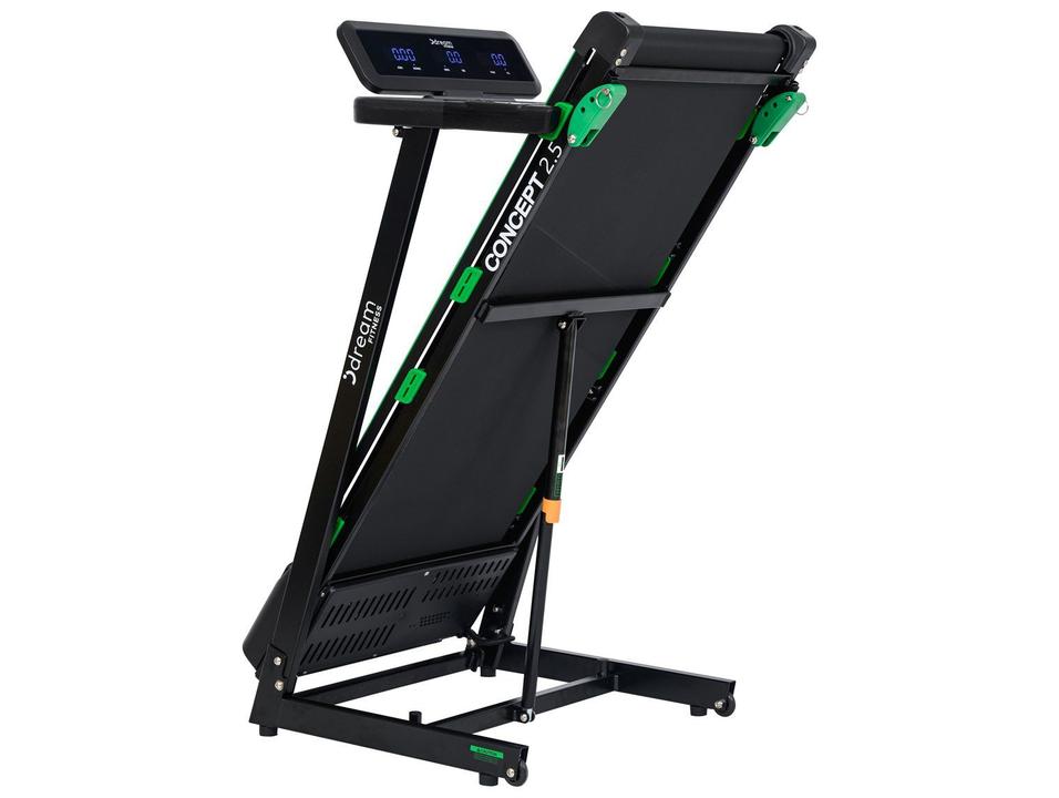 Esteira Ergométrica Elétrica Dream Fitness Concept Compact 2.5i Dobrável Vel. Máxima 16km/h - 5