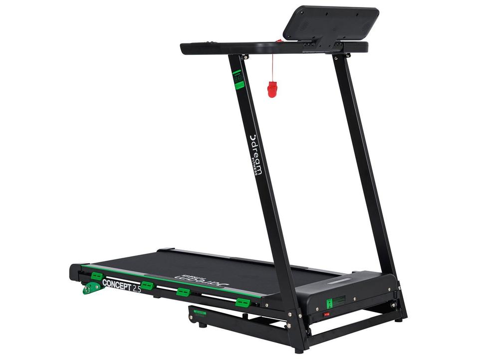 Esteira Ergométrica Elétrica Dream Fitness Concept Compact 2.5i Dobrável Vel. Máxima 16km/h - 8