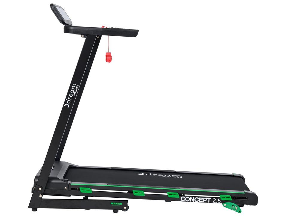 Esteira Ergométrica Elétrica Dream Fitness Concept Compact 2.5i Dobrável Vel. Máxima 16km/h - 11