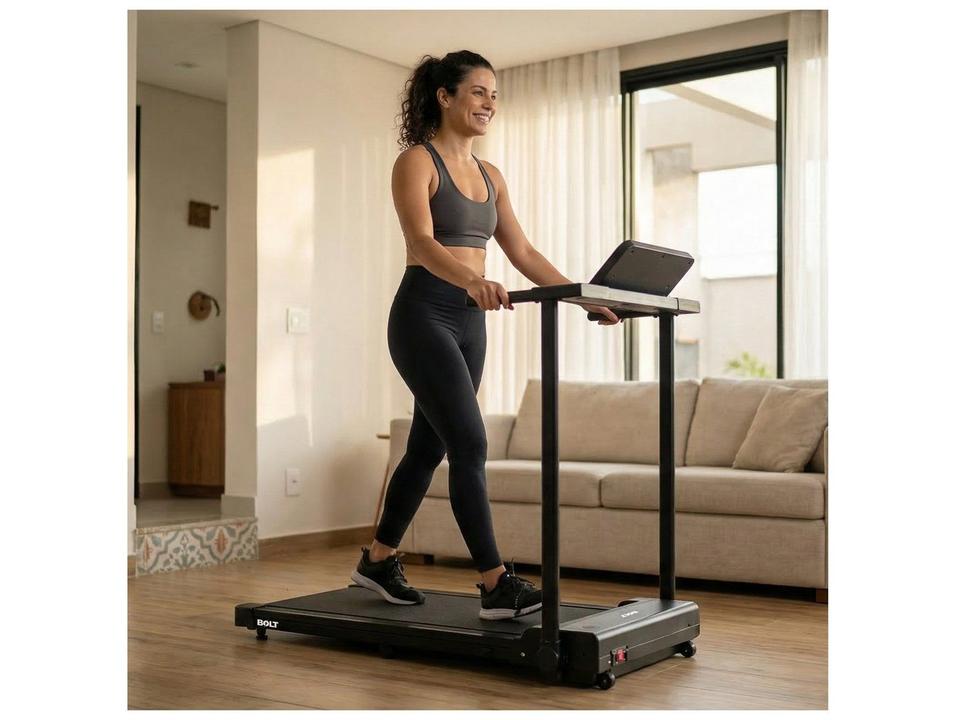 Esteira Ergométrica Elétrica Kikos Bolt E350C Dobrável 12km/h - 1