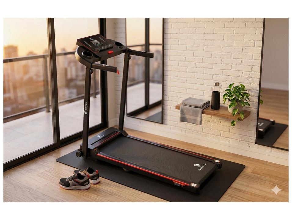 Esteira Ergométrica Go New Elétrica Dobrável 380HT Vel. Máxima 10km/h - 1