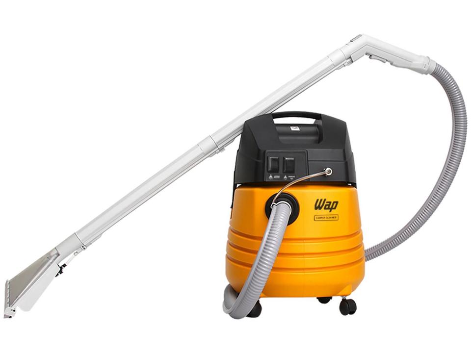 Extratora/Aspirador de Pó e Água Profissional Wap - 1600W Carpet Cleaner Amarelo e Preto - 110 V - 8