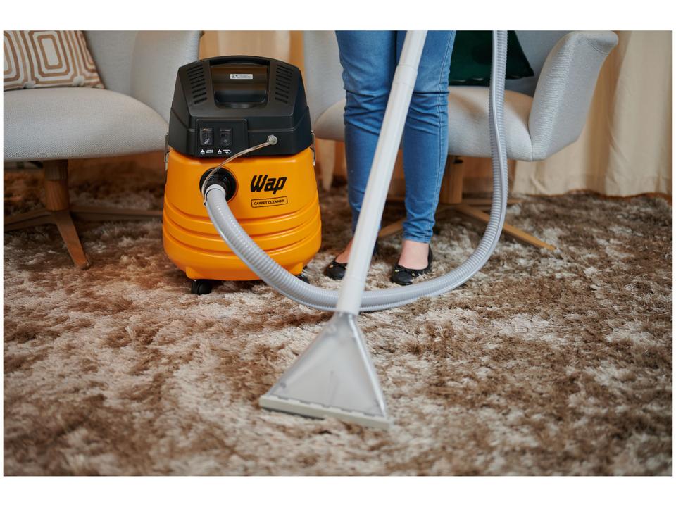 Extratora/Aspirador de Pó e Água Profissional Wap - 1600W Carpet Cleaner Amarelo e Preto - 110 V - 2