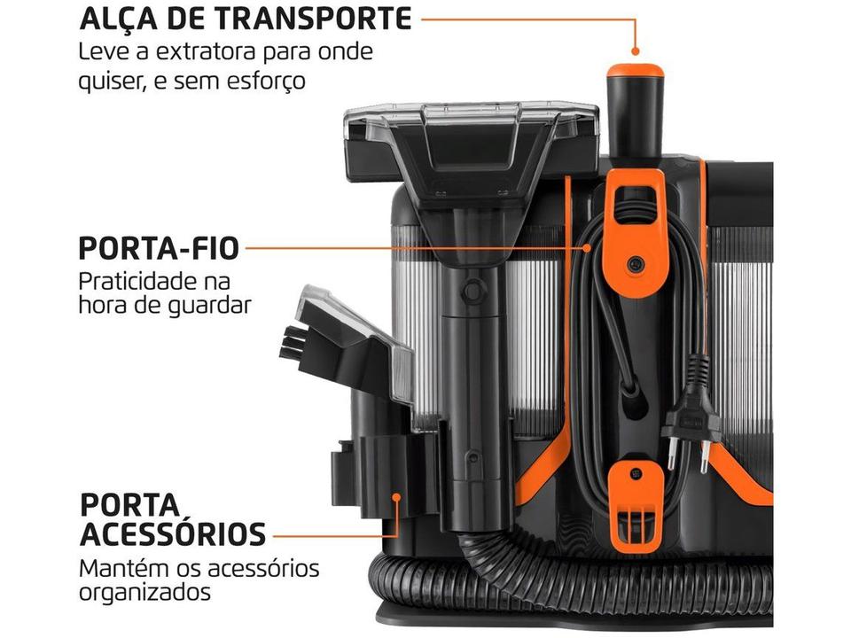 Extratora Mondial Portátil Deep Cleaner II EXP-02-O 1800W - 5