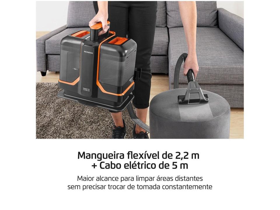Extratora Mondial Portátil Deep Cleaner II EXP-02-O 1800W - 3