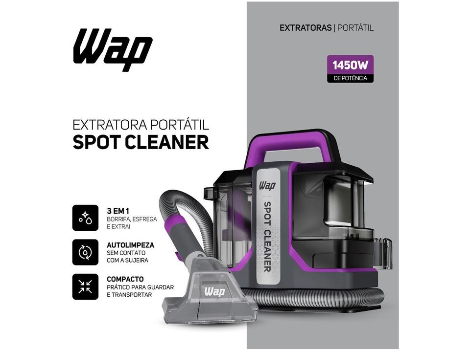 Extratora Wap Portátil Spot Cleaner W3 1450W - 2