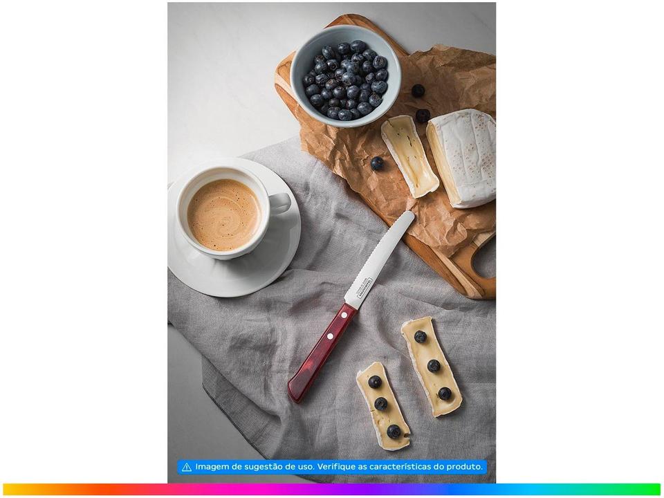 Faca Multiuso Tramontina Inox 5” Polywood - 1