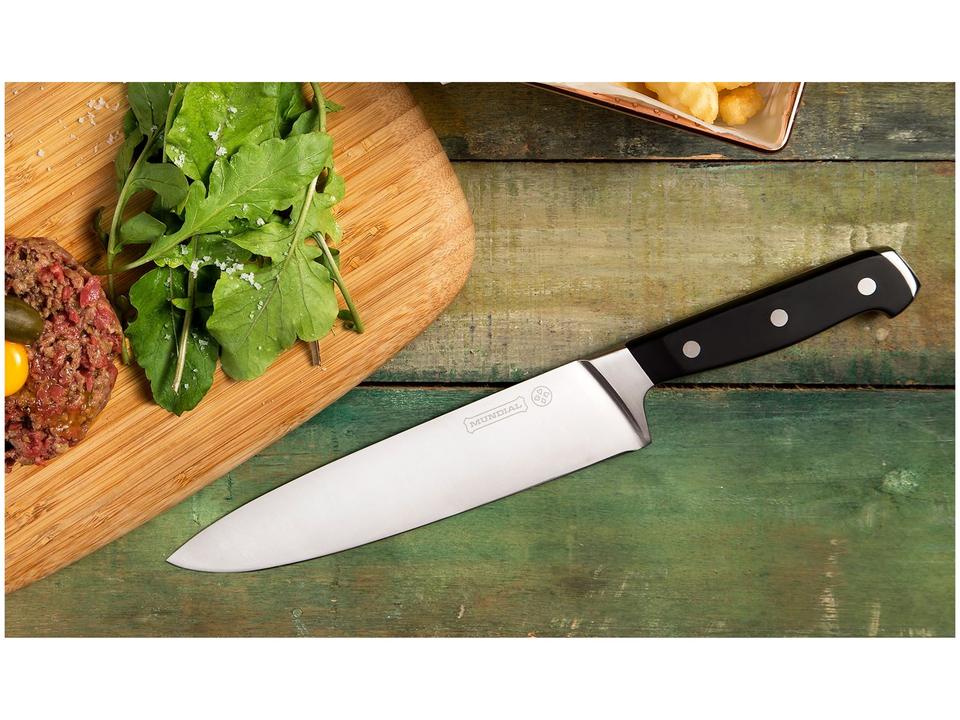 Faca para Carne Mundial Inox 10” Chef Kitche - 1