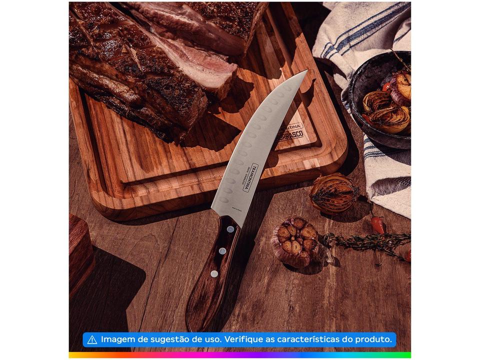 Faca para Carnes Tramontina Inox 8” Polywoo - 1