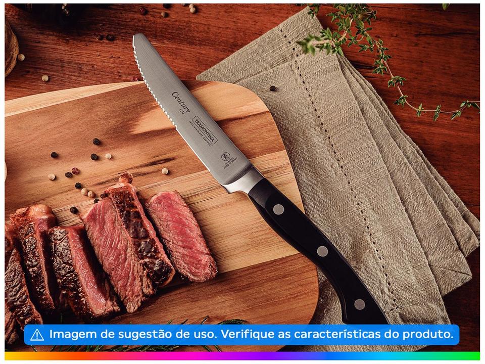 Faca para Churrasco Tramontina Inox 5” Century - 1