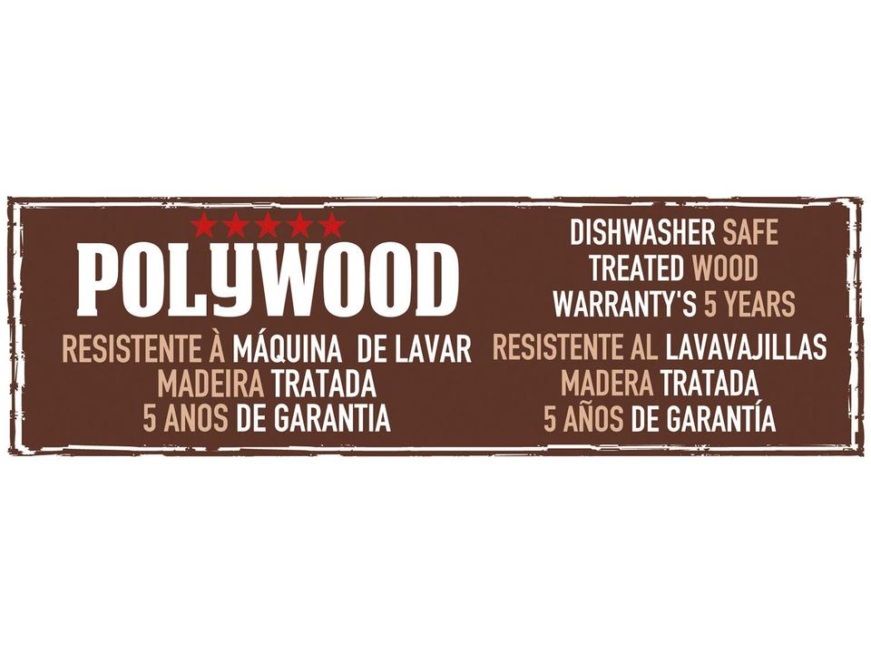 Faca para Churrasco Tramontina Inox 5” Polywood - 2