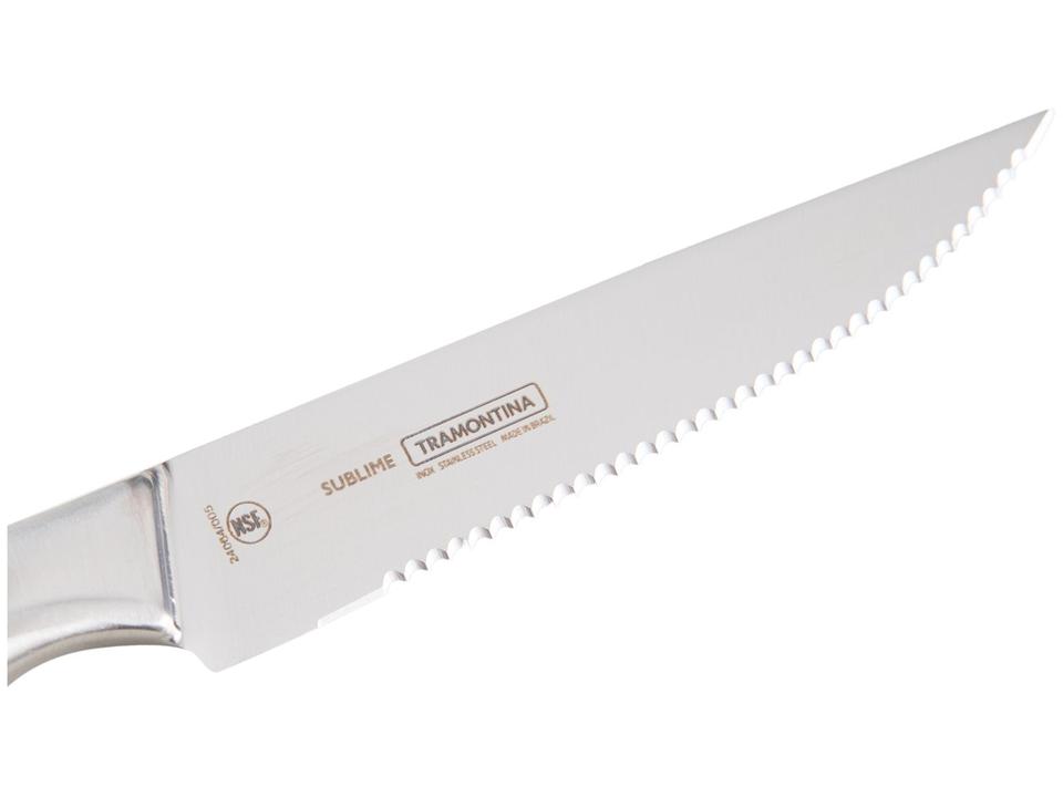 Faca para Churrasco Tramontina Inox 5" Sublime - 6