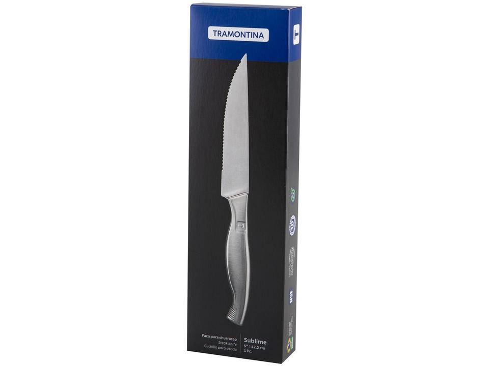 Faca para Churrasco Tramontina Inox 5" Sublime - 7