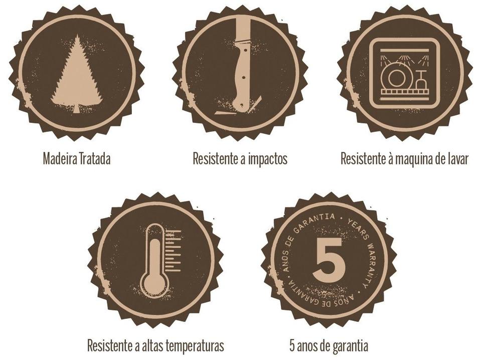 Faca para Cozinha Tramontina Inox 6” - 5