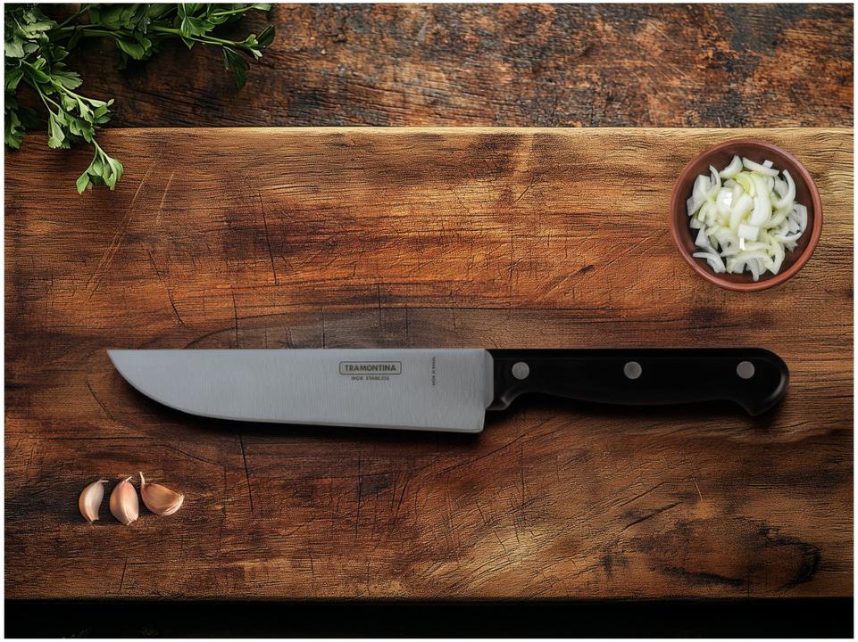 Faca para Cozinha Tramontina Inox 6” Ultracort - 1