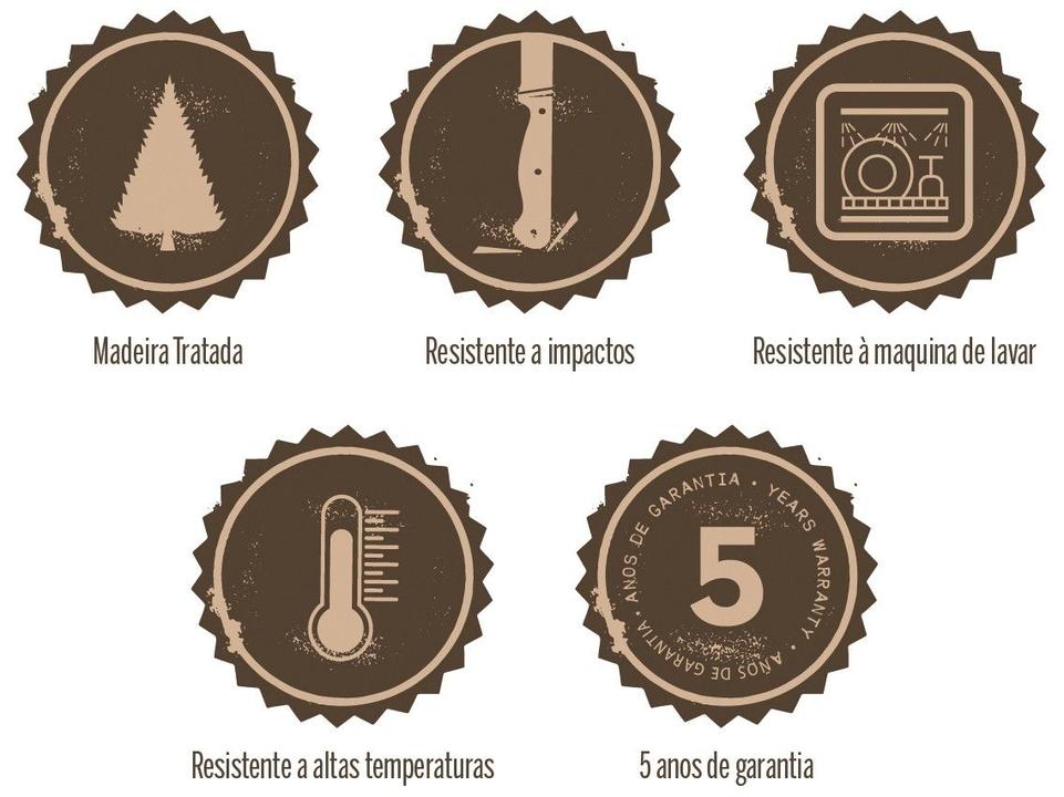 Faca para Cozinha Tramontina Inox 7” - 5