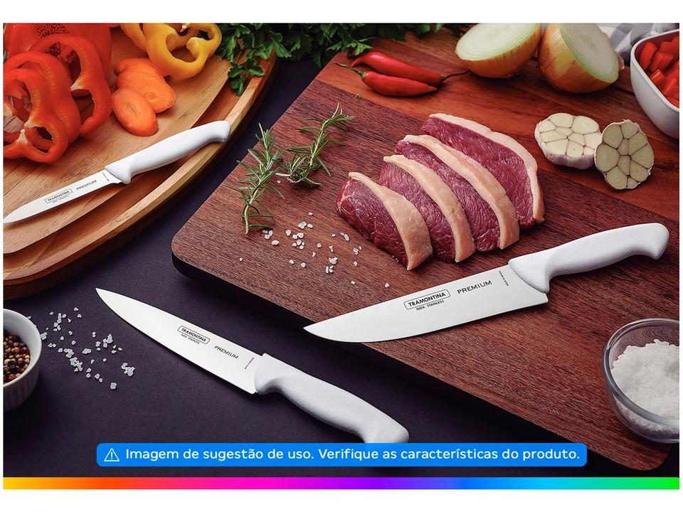 Faca para Frutas e Legumes Tramontina Inox 4” - 1