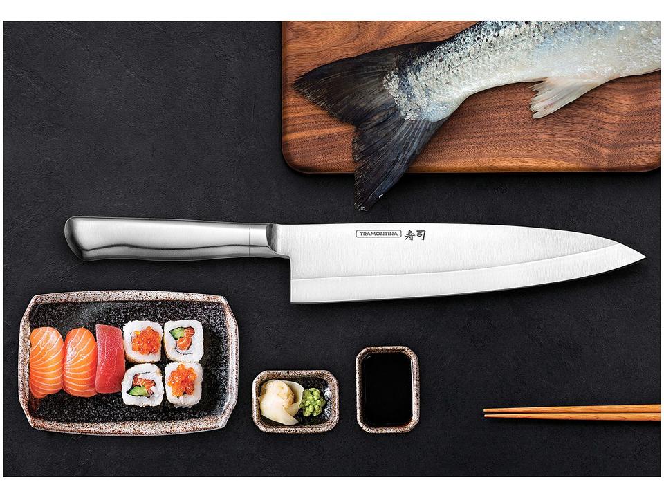 Faca para Peixes Tramontina Inox 8” Sushi Diamond Deb - 5