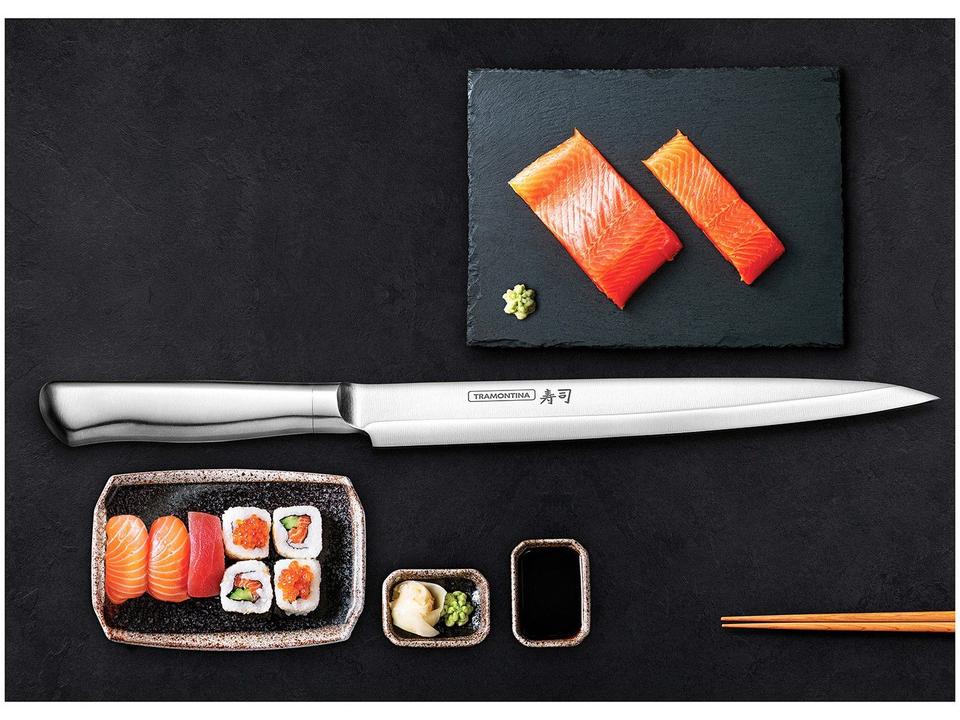 Faca para Sushi Tramontina Inox 13” Sushi Diamond - 3