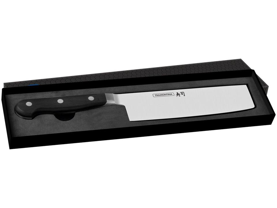 Faca para Sushi Tramontina Inox 7” Nakiri - 1