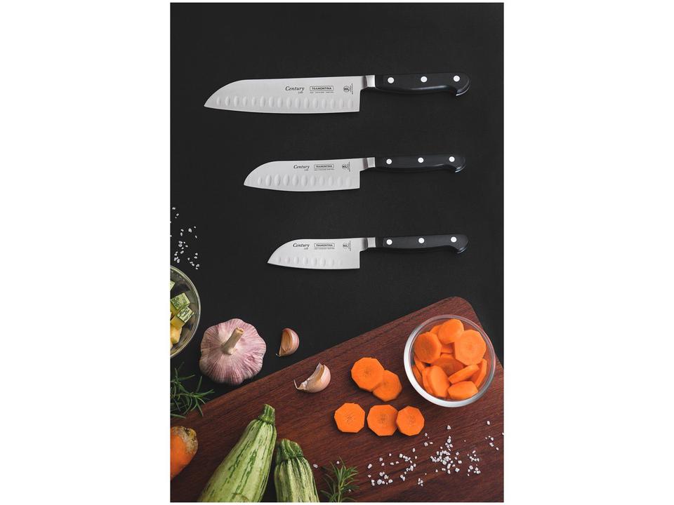 Faca Tramontina Inox 7” Century - Santoku - 1