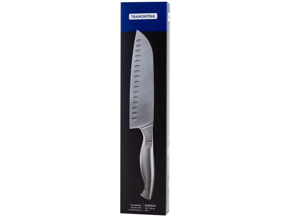 Faca Tramontina Inox 7,5" Santoku Sublime - 4