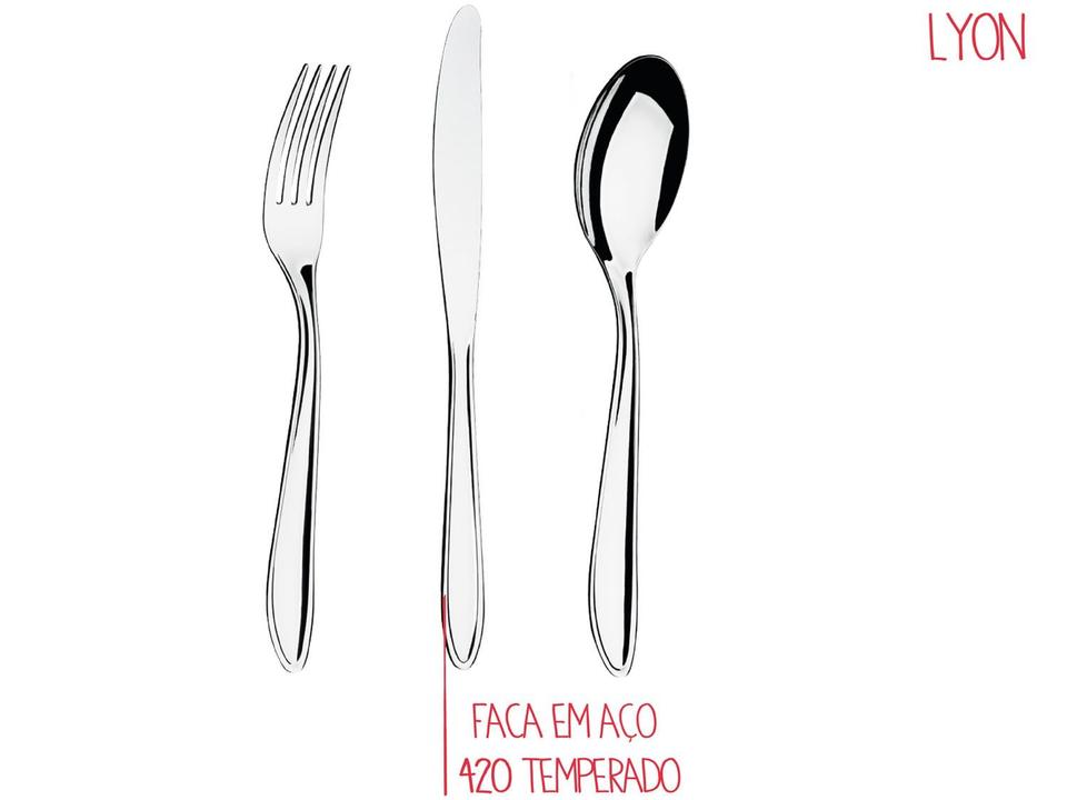 Faqueiro Brinox Lyon 5101/102 Inox 24 Peças - 2