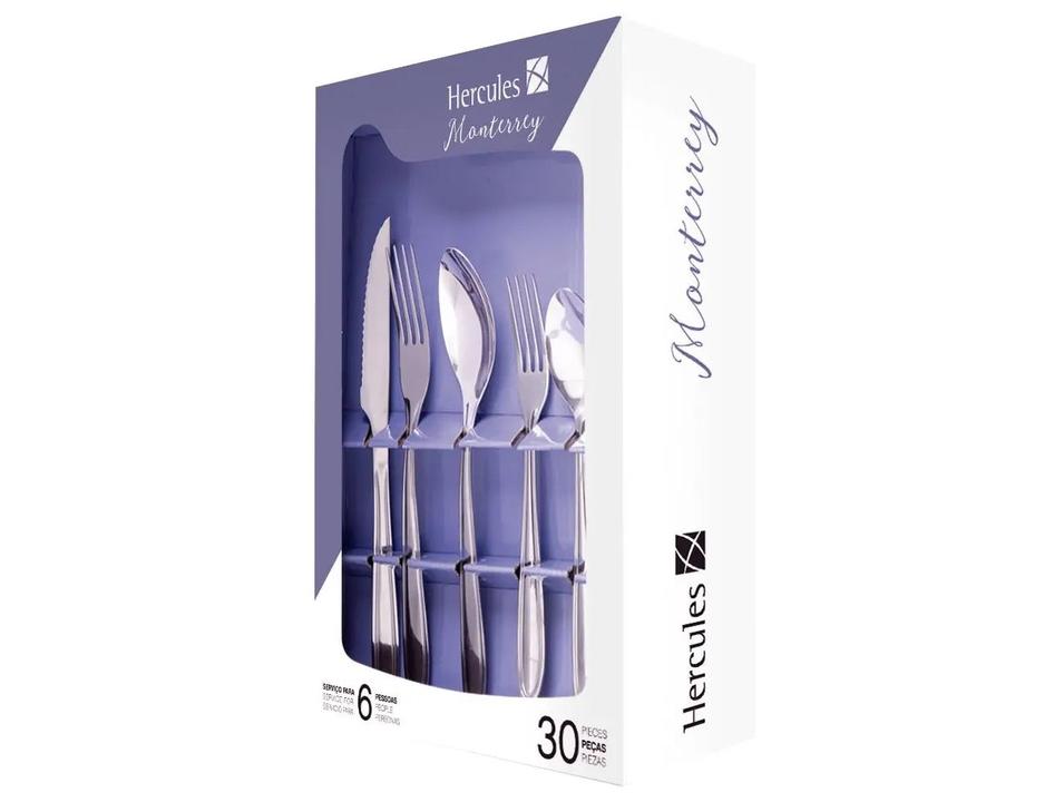 Faqueiro Hércules Inox 30 Peças Monterrey - 8