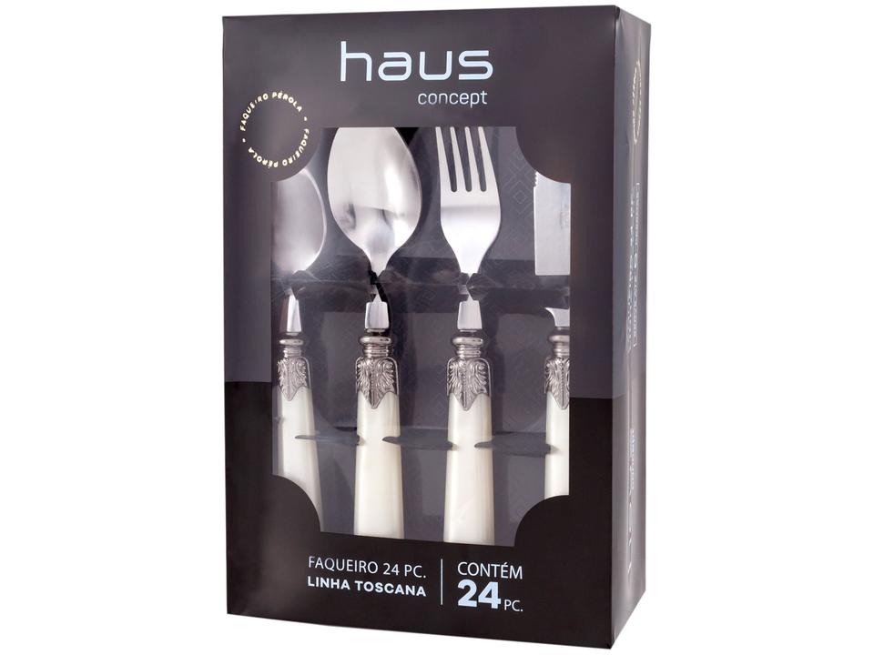 Faqueiro Inox 24 Peças Toscana - 5