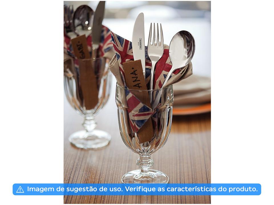 Faqueiro Tramontina Inox 101 Peças Berlin Brilho 66934214 com Estojo - 3